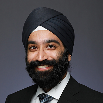 Professional headshot of Bhupinder Sachdev, CFA 