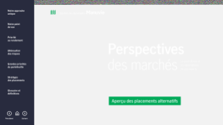 Perspectives des marchés – Aperçu des placements alternatifs